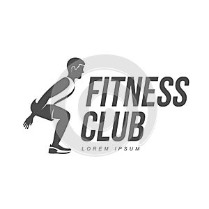 Aerobic workout logo