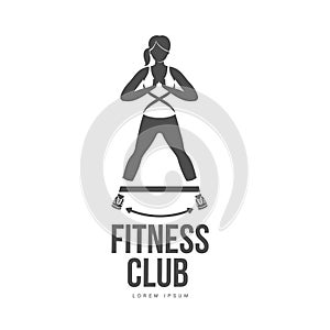 Aerobic workout logo