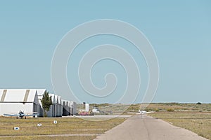 Aerodrome of Casarrubios del Monte, Toledo, Spain photo