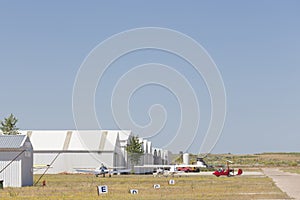 Aerodrome of Casarrubios del Monte, Toledo, Spain photo