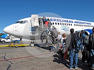 Aerolineas Argentinas aircraft
