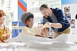 Aeromodeling Class in School