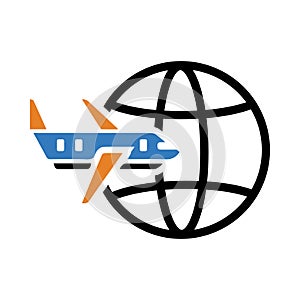 Aeroplan, airplane, down, downstream, airline, world, airplane icon