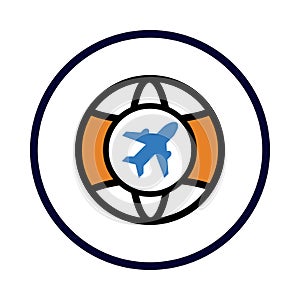 Aeroplan, airplane, down, downstream, airline, world, airplane icon