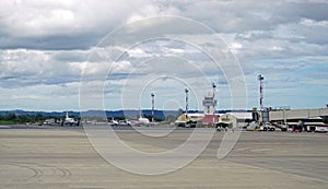 The Aeropuerto International Daniel Oduber Quiros LIR airport in Costa Rica