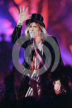 Aerosmith , Steven Tyler at the MTV Europe Music Awards