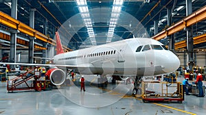 Airplane Maintenance Hangar