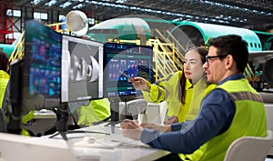 Aerospace Engineers Develop 3D CAD Models On Computer