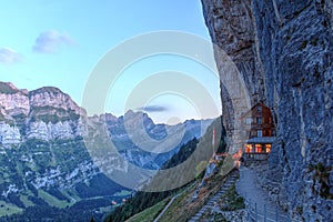 Aescher Cliff, Switzerland