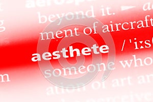 aesthete