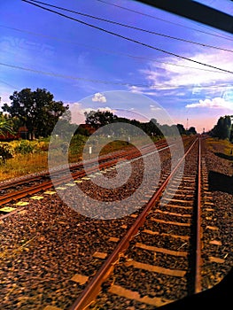 Aesthetic railroad photos