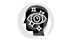 aesthetics philosophy glyph icon animation