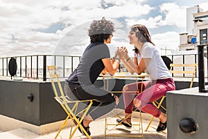 Affectionate Lesbian Couple Portrait