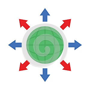 Affiliate, affiliation Vector Icon which can easily modify