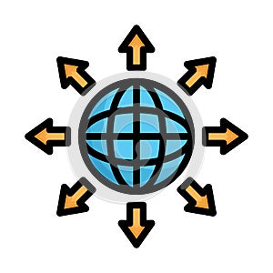 Affiliate, affiliation Vector Icon which can easily modify