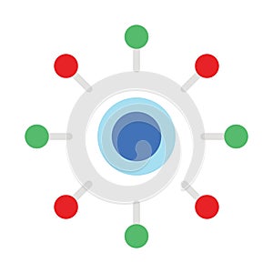 Affiliate, affiliation Vector Icon which can easily modify or edit