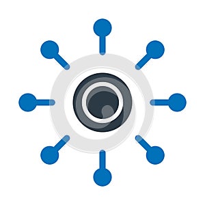 Affiliate, affiliation Vector Icon which can easily modify or edit