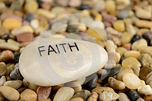 Affirmation Stone of Faith