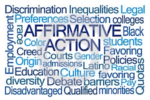 Affirmative Action Word Cloud