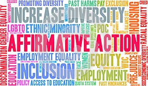 Affirmative Action Word Cloud