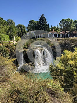 Affluents of the Lagunas de Ruidera, Ossa de Montiel, Albacete-Spain photo