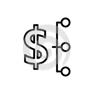 Affordability icon, vector illustration