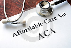 Affordable Care Act ACA