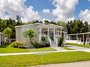 Affordable manufactured mobile home photo