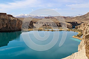 Afghanistan, Bamyan and Band amir lakes