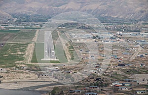 Afghanistan combat and civilian aircraft and airfields