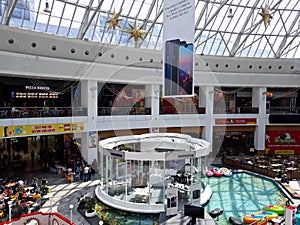 AFI Palace Cotroceni, luxury shopping mall in Bucharest.