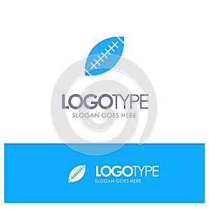 Afl, Australia, Football, Rugby, Rugby Ball, Sport, Sydney Blue Solid Logo with place for tagline
