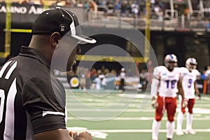 AFL Referee Official at Arizona Rattlers game