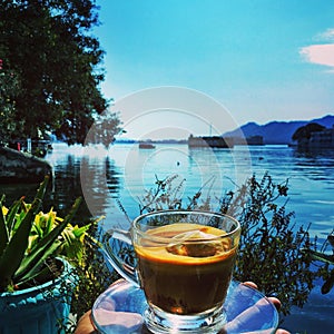 Afogato CoffeeLove JheelCafe Udaipur Lake Pichola Coffee With A View photo