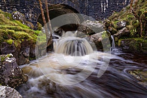 The Afon Clydach on the Black Mountain