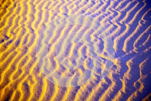 africa brown sand dune in purple