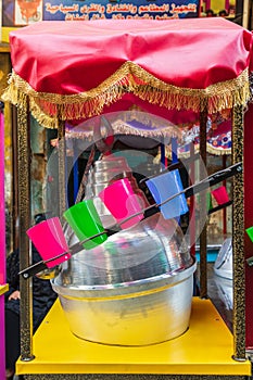 Drink vending cart in Cairo