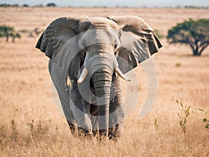 Africa Elephant in the wild