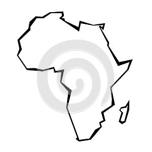 Africa geometric style