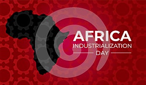 Africa Industrialization Day Background Illustration photo