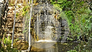 Africa Jungle Waterfall