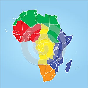 Africa map