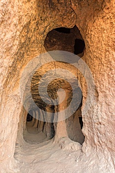 Africa, Morocco - Caverns near Ait benhaddou