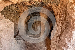 Africa, Morocco - Caverns near Ait benhaddou