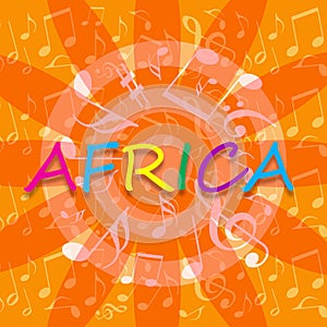 Africa music background