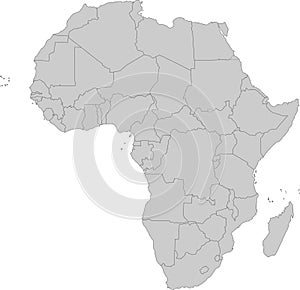 Africa - Political Map of Africa