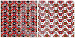 Africa set - two patterns