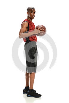 African American Basketball Player