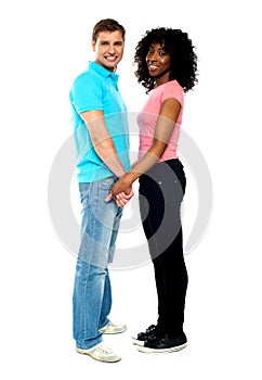 African American couple in love