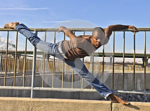 African American dancer.